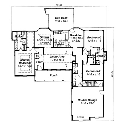 Floor Plan image of Dinsmore House Plan